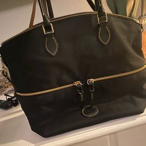 Dooney & Bourke Black Nylon Bag